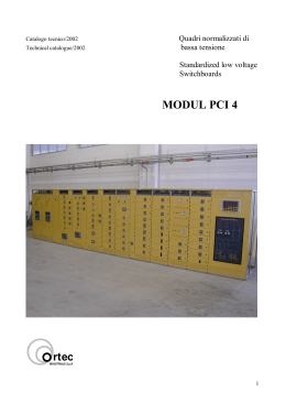 MODUL PCI 4 - Ortec Industriale SpA