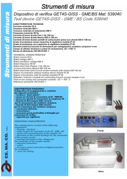 Dispositivo di verifica