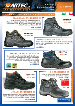 Catalogo Scarpe Alte Cofra 2016