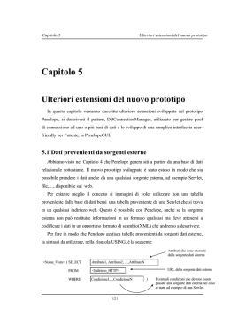 Ulteriori estensioni del nuovo prototipo