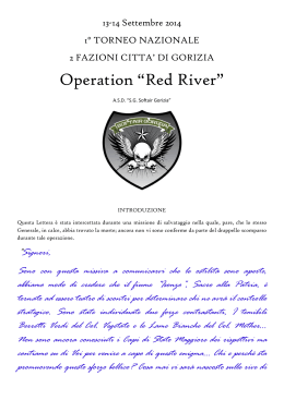 Operation “Red River” - Softair Gorizia