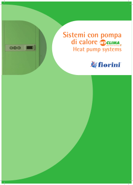 Sistemi con pompa di calore