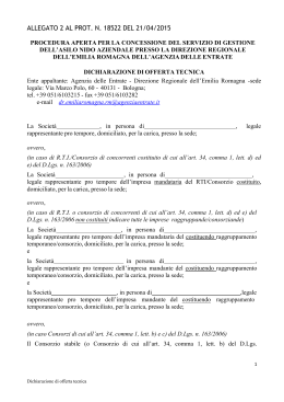 Allegato 2 - pdf - Direzione regionale Emilia Romagna