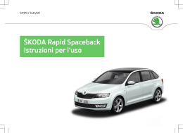 &Scaron;KODA Rapid Spaceback Istruzioni per l`uso