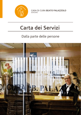 versione in pdf - Casa di Cura Beato Palazzolo