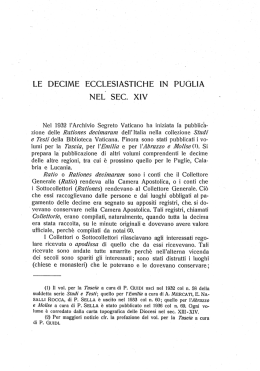 Le Decime Ecclesiast..