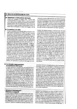 analisi ed interpretazione del testo