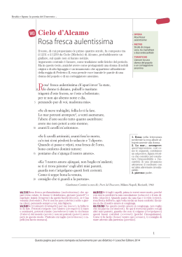 Rosa fresca aulentissima - Casa Editrice G. D`Anna