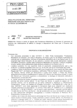 FINANZIÀRIO - Comune di Bergamo