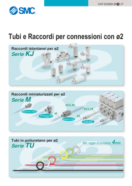 Tubi e Raccordi per connessioni con &oslash;2