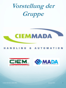 j&uuml;ngsten Erfolge - CIEM MADA Group Worldwide
