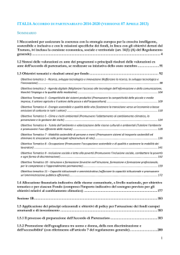italia accordo di partenariato 2014-2020