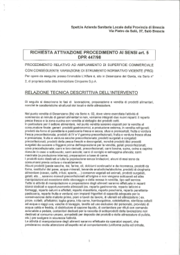 Documentazione ASL - Reazione Tecnica