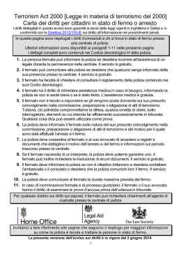 INFORMATION FOR PEOPLE WHO HAVE BEEN