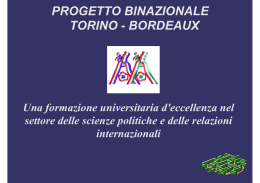 progetto binazionale torino - bordeaux