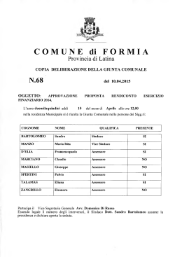 N.68 - Comune di Formia