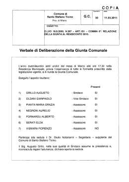 GC 30 11.3 - Comune di Santo Stefano Ticino