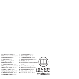OM, 235 e, 236 e, 240 e, 240 e TrioBrake, 2011-05, EN