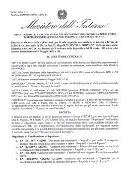 Decreto di rinnovo delle abilitazioni, per il solo requisito essenziale