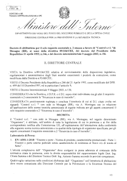Decreto - Control Srl