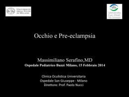 Occhio e Pre-eclampsia