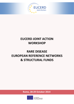EUCERD Joint Action Workshop Report