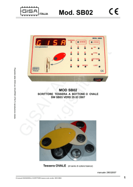 manuale scrittore tessera ovale VENDITA MOD SB02