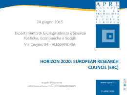 Slide HORIZON 2020: EUROPEAN RESEARCH COUNCIL (ERC)
