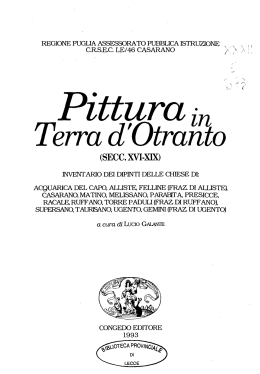 Terra d`Otranto - culturaservizi.it