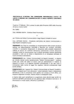 2014-03-24 Protocollo d`intesa ODCEC