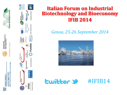 Presentation of The Protein Factory @ IFIB 2014