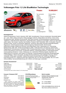 Volkswagen Polo Life 1,2 TSI Prezzo