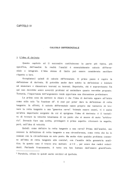 Dispense di Analisi Matematica I per Scienze