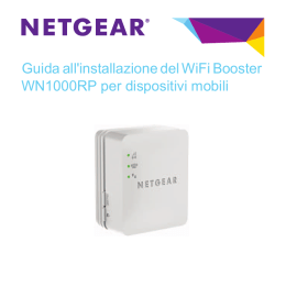 Guida all`installazione del WiFi Booster WN1000RP per