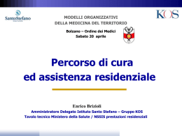 Relazione del Dott. Enrico Brizioli