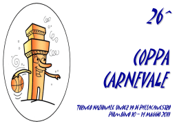 Risultati XXVI^ Coppa Carnevale