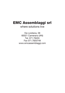 Waterproof Series - EMC assemblaggi srl