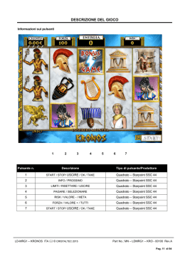 MANUALE ITALY - GL Intrattenimenti