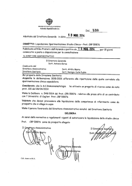 Deliberazione n.788 del 13/05/2014