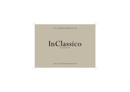 Brochure INCLASSICO_interno_esec_basseDEF.indd