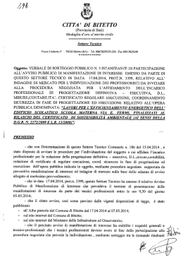 Verbale di sorteggio pubblico del 27.05.2014