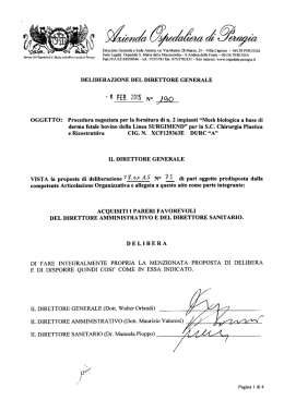 W WWW a@W - Azienda ospedaliera Perugia