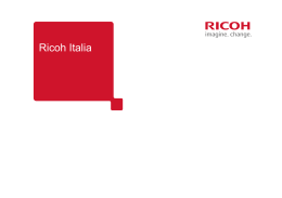 Ricoh Italia - Affari Italiani