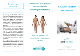 MEDICINA INTERNA www.mydoctorplus.it