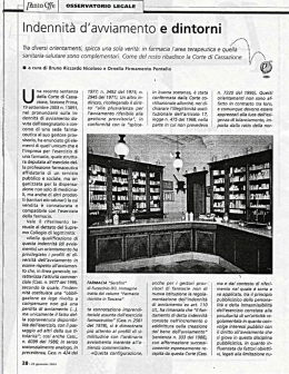 Punto Effe quindicinale indipendente titolari di farmacia