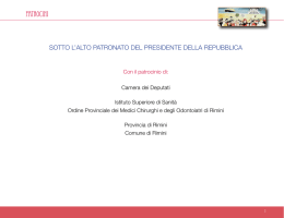 PATROCINI - TuttoCongressi