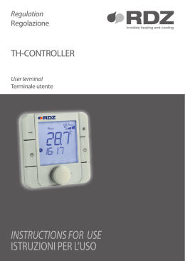 Manuale utente TH-Controller