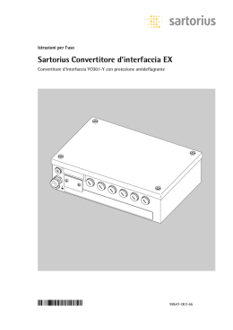 Sartorius Convertitore d`interfaccia EX