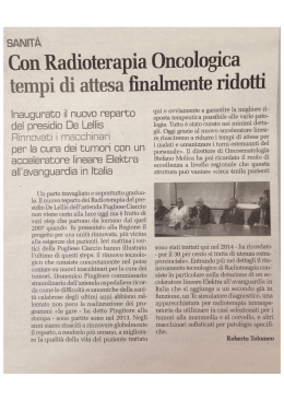 Con Radioterapia Oncologica