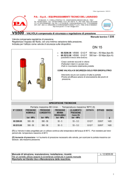 Manuale Tecnico VS500